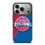 DETROIT PISTONS NBA BASKETBALL LOGO iPhone 17 Pro Case Cover