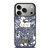 DIOR FLORAL BLUE iPhone 17 Pro Case Cover