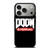 DOOM ETERNAL GAMES LOGO BLACK iPhone 17 Pro Case Cover