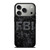 FBI LOGO CAMO iPhone 17 Pro Case Cover