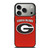 GEORGIA BULLDOGS UNIVERSITY JERSEY iPhone 17 Pro Case Cover