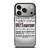 GREY'S ANATOMY QUOTES iPhone 17 Pro Case Cover