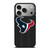 HOUSTON TEXANS FOOTBALL TEXT iPhone 17 Pro Case Cover