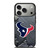 HOUSTON TEXAS BROKEN METAL iPhone 17 Pro Case Cover