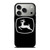 JOHN DEERE BLACK LOGO iPhone 17 Pro Case Cover