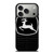 JOHN DEERE TRACTOR LOGO BLACK iPhone 17 Pro Case Cover