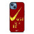 NIKE JUST DO IT RED HALFTONE iPhone 13 Case Cover