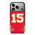 KANSAS CITY CHIEFS PATRICK MAHOMES 15 NFL NIKE iPhone 17 Pro Case Cover