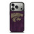 KANSAS STATE WILDCATS FOOTBALL LOGO iPhone 17 Pro Case Cover