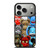KAWS COLLAGE ICON BRANDS LOGO iPhone 17 Pro Case Cover