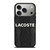 LACOSTE CROCODILE SKIN iPhone 17 Pro Case Cover