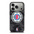 LOS ANGELES CLIPPERS BLACK CAMO iPhone 17 Pro Case Cover