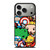 MARVEL COMIC CHARACTERS COLLAGE iPhone 17 Pro Case Cover