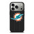 MIAMI DOLPHINS FOOTBALL TEXT iPhone 17 Pro Case Cover