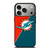 MIAMI DOLPHINS NFL FOOTBALL LOGO iPhone 17 Pro Case Cover