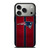 NEW ENGLAND PATRIOTS NFL METAL STRIPE iPhone 17 Pro Case Cover