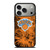 NEW YORK KNICKS BASKETBALL NBA FIRE iPhone 17 Pro Case Cover