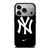 NEW YORK YANKEES NIKE BLACK iPhone 17 Pro Case Cover
