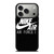 NIKE AIR FORCE 1 LOGO iPhone 17 Pro Case Cover