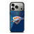 OKLAHOMA CITY THUNDER NBA BASKETBALL LOGO iPhone 17 Pro Case Cover