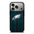 PHILADELPHIA EAGLES NFL METAL STRIPE iPhone 17 Pro Case Cover