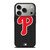 PHILADELPHIA PHILLIES BASEBALL BLACK iPhone 17 Pro Case Cover