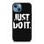 NIKE SWOOSH JUST DO IT iPhone 13 Case Cover