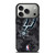 SAN ANTONIO SPURS BLACK CAMO iPhone 17 Pro Case Cover