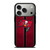 TAMPA BAY BUCCANEERS NFL METAL STRIPE iPhone 17 Pro Case Cover