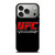 UFC ULTIMATE FIGHTING CHAMPIONSHIP LOGO iPhone 17 Pro Case Cover