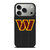 WASHINGTON COMMANDERS FOOTBALL TEXT iPhone 17 Pro Case Cover