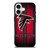 ATLANTA FALCONS METAL LOGO NFL iPhone 17 Case Cover