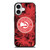 ATLANTA HAWKS BASKETBALL NBA FIRE iPhone 17 Case Cover