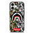 BAPE SHARK SUPREME CAMO 2 iPhone 17 Case Cover