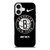 BROOKLYN NETS NBA BASKETBALL LOGO 3 iPhone 17 Case Cover