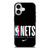 BROOKLYN NETS NBA BASKETBALL LOGO iPhone 17 Case Cover