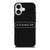 COACH NEW YORK LOGO BLACK iPhone 17 Case Cover