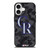 COLORADO ROCKIES BASEBALL BLACK CAMO iPhone 17 Case Cover