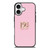 DOLCE AND GABBANA PINK LOGO iPhone 17 Case Cover