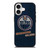 EDMONTON OILERS LOGO BLUE SUEDE iPhone 17 Case Cover