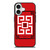 GIVENCHY PARIS ART LOGO RED iPhone 17 Case Cover