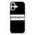 GIVENCHY PARIS BOLD iPhone 17 Case Cover