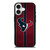 HOUSTON TEXANS NFL METAL STRIPE iPhone 17 Case Cover