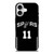 JOSHUA PRIMO SAN ANTONIO SPURS NIKE NBA 2021-22 iPhone 17 Case Cover