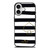 KATE SPADE NEW YORK BLACK STRIPES iPhone 17 Case Cover