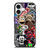 KAWS ALL CHARACTER ICON iPhone 17 Case Cover