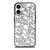 KEITH HARING BLACK WHITE iPhone 17 Case Cover
