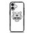 KENZO PARIS BORDERED LOGO WHITE iPhone 17 Case Cover