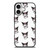 KUROMI CAT ANIME PATTERN iPhone 17 Case Cover
