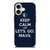 LETS GO DALLAS MAVERICKS NBA BASKETBALL iPhone 17 Case Cover